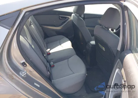 2011 Hyundai Elantra Gls (Ulsan Plant) from USA, damaged, VIN KMHDH4AE5BU138586